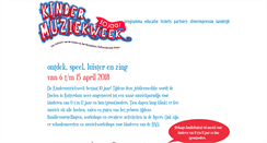 Desktop Screenshot of kindermuziekweek.nl